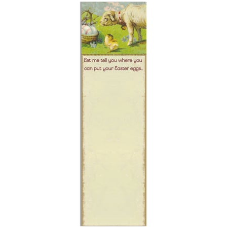 Your Easter Eggs List Pad - Paper, Magnet