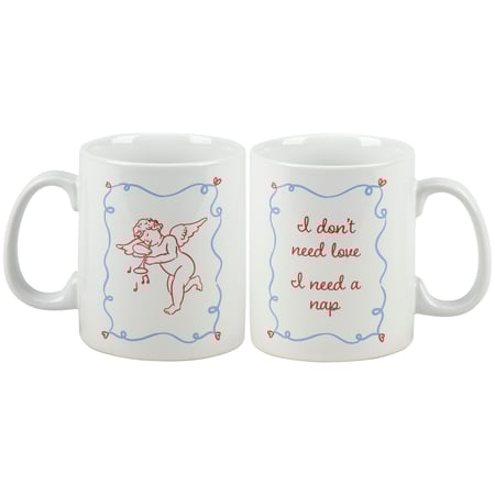 I Need A Nap Mug - Stoneware