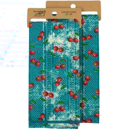 Cherries Kitchen Towel - Cotton