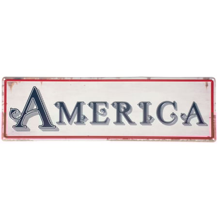 America Wall Decor - Metal