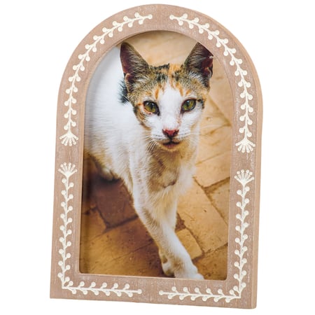 Arch Photo Frame - Wood, Glass