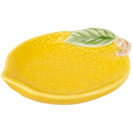 Lemon Plate Sm - Stoneware