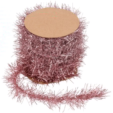 Pink Tinsel Garland - Tinsel