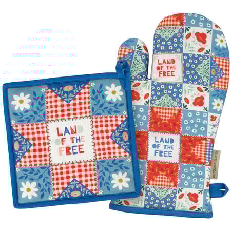 Land Of The Free Kitchen Set - Cotton