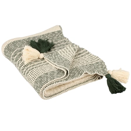 Spring Fields Woven Throw - Cotton