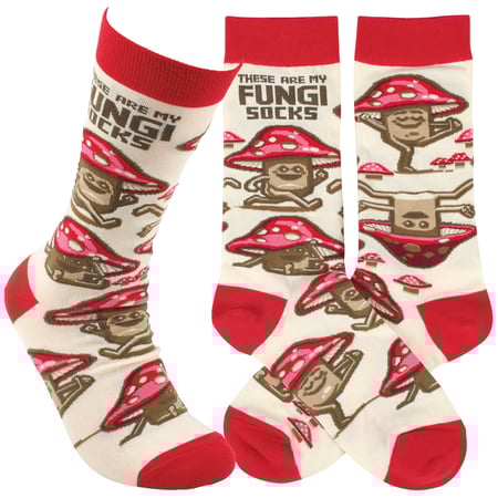 My Fungi Socks Socks - Cotton, Nylon, Spandex