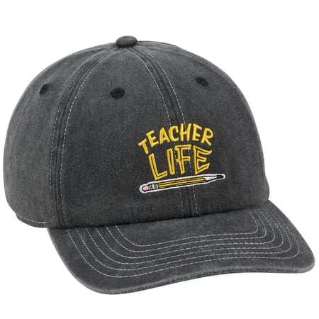 Teacher Life Baseball Cap - Cotton, Metal