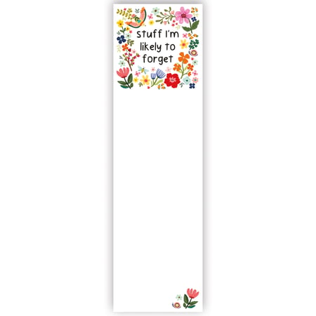 Stuff I'm Likely To Forget List Pad - Paper, Magnet