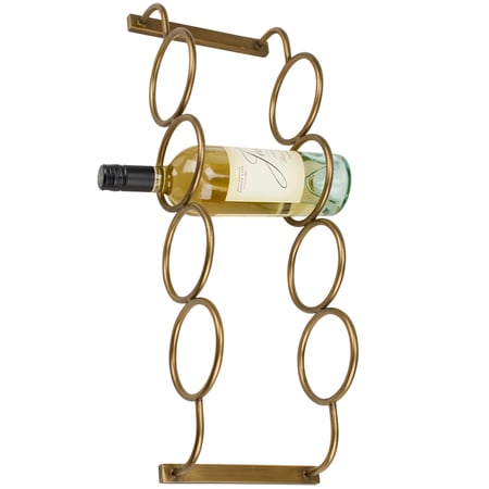 Art Deco Wine Rack - Metal