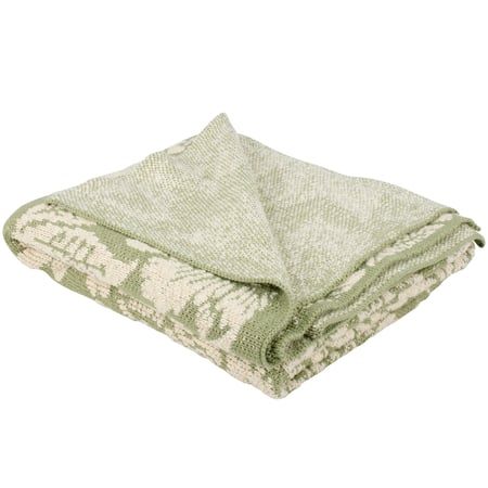Cottage Floral Throw - Cotton