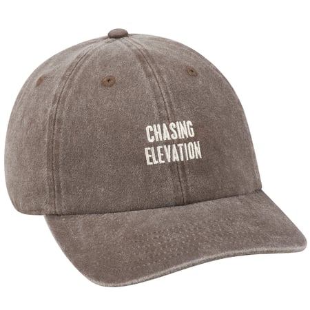 Chasing Elevation Baseball Cap - Cotton, Metal