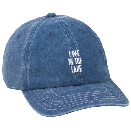 I Pee In The Lake Baseball Cap - Cotton, Metal