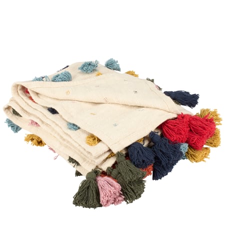 Pom Pom Throw - Cotton