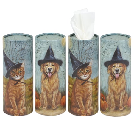 Halloween Pet Tissue Box Set - Paper, Facial Tissue