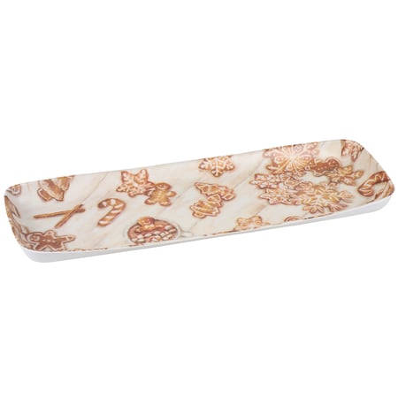 Gingerbread Cookies Tray - Bamboo Fiber, Melamine