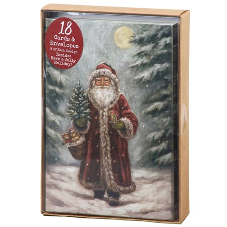 Jolly Holiday Boxed Christmas Cards - Paper