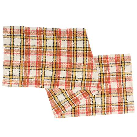 Plaid Harvest Runner - Cotton