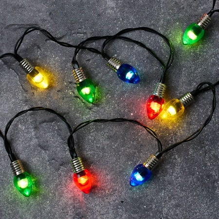 Colorful Bulbs String Lights - Plastic, Cord, Lights