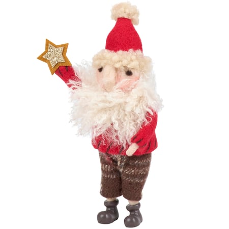 Nordic Santa Critter - Felt, Foam, Fabric, Plastic, Glitter