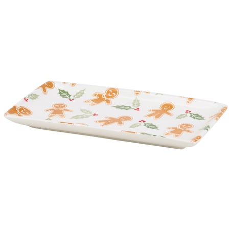 Rectangular Gingerbread Platter - Ceramic