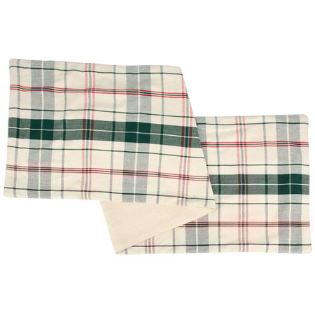 Christmas Plaid Runner - Cotton