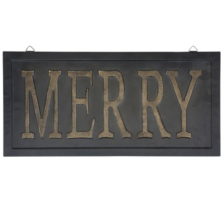 Merry Wall Decor - Metal