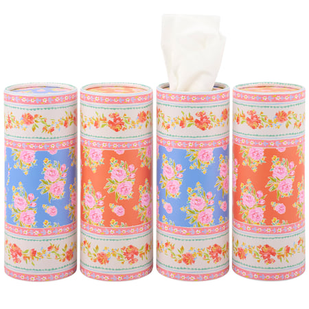 French Floral Tissue Box Set - Paper, Facial Tissue