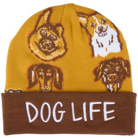 Dog Life Beanie - Acrylic