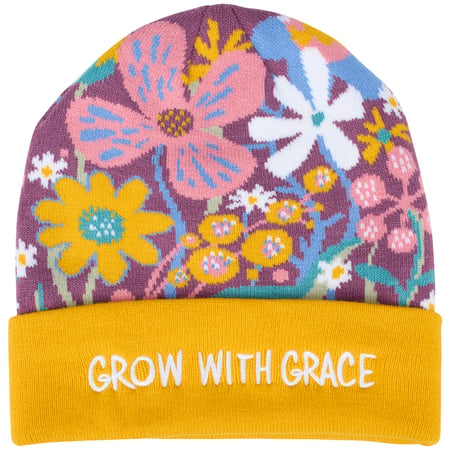 Grow With Grace Beanie - Acrylic