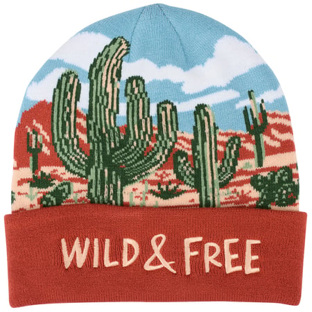 Wild & Free Beanie - Acrylic