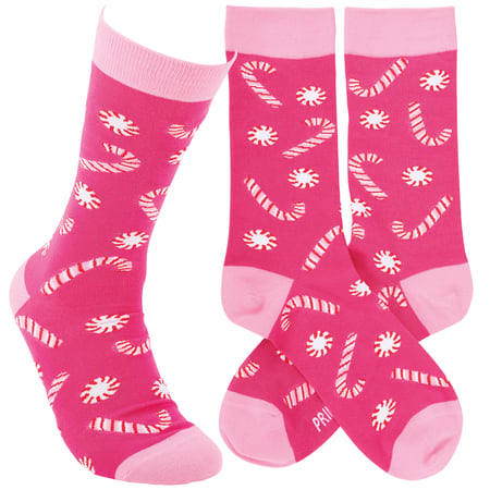 Colorful Christmas Socks - Cotton, Nylon, Spandex