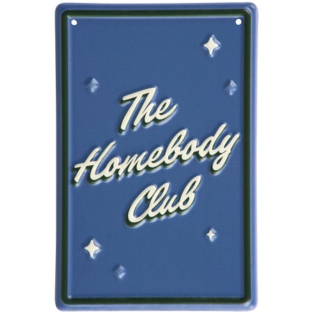 The Homebody Club Hanging Decor - Metal
