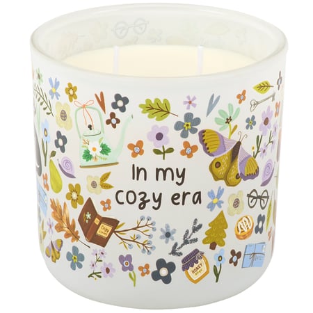 In My Cozy Era Candle - Soy Wax, Glass, Cotton