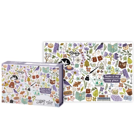 Home Is My Cozy Place Puzzle - Paper