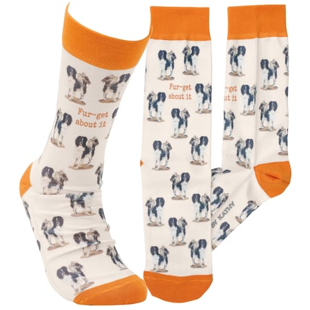 Furget About It Socks - Polyester, Spandex