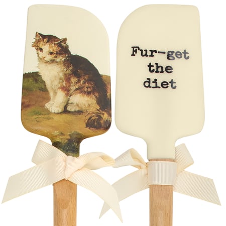 Furget The Diet Spatula - Silicone, Wood