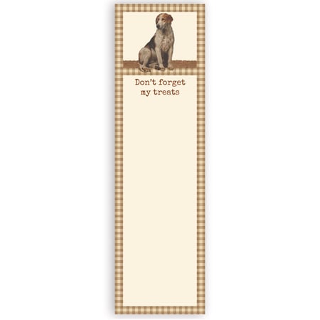 Don't Forget My Treats List Pad - Paper, Magnet