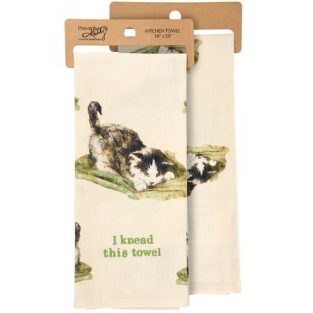 I Knead This Towel Kitchen Towel - Cotton, Linen