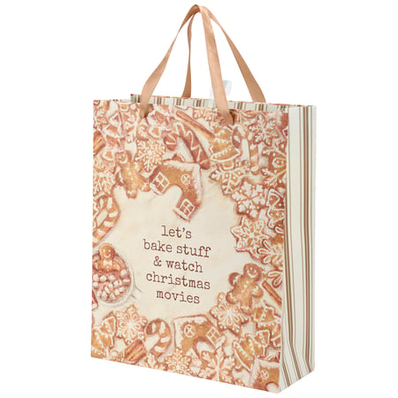 Let's Bake Stuff Medium Gift Bag - Paper, Ribbon
