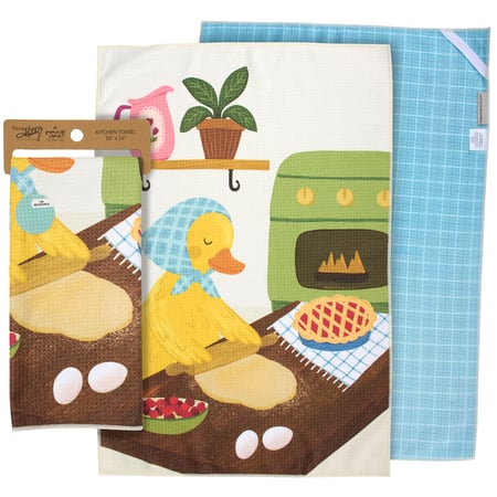 Baking Duck Kitchen Towel - Microfiber