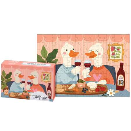 Wine Geese Puzzle - Paper