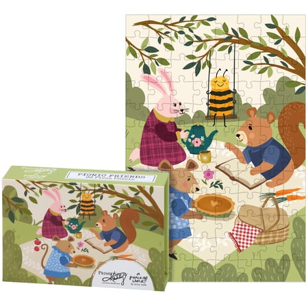 Whimsical Picnic Puzzle - Paper