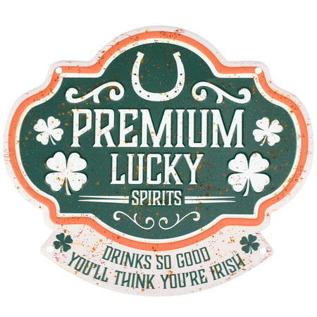 Premium Lucky Spirits Wall Decor - Metal