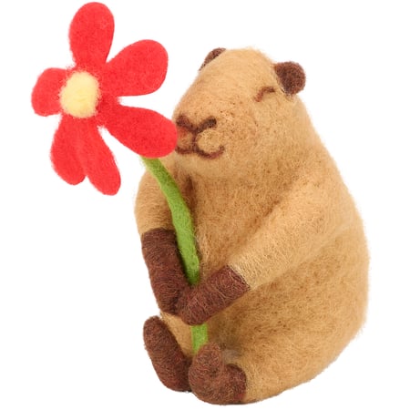 Capybara Critter - Felt, Polyester