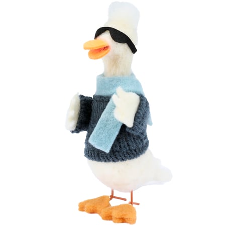 Peace Gander Critter - Felt, Foam, Wire