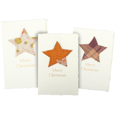 Merry Christmas Greeting Card - Paper, Cotton