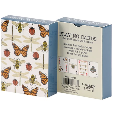 Garden Bugs Playing Cards - Paper
