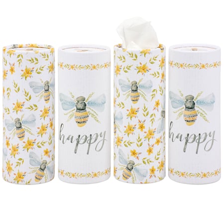 Bees Tissue Box Set - Paper, Facial Tissue