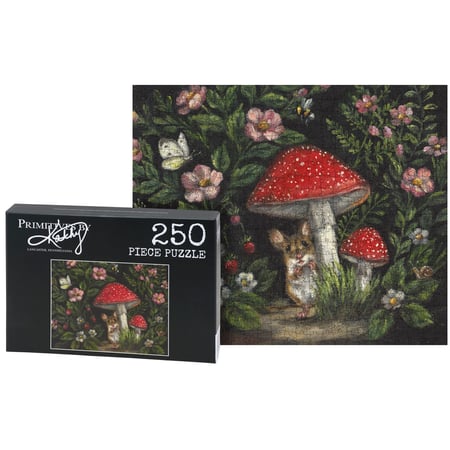 Mouse & Mushroom Puzzle - Paper