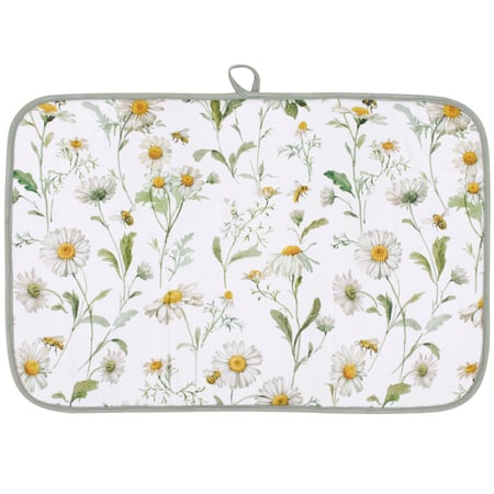 Daisies Drying Mat - Polyester, Foam